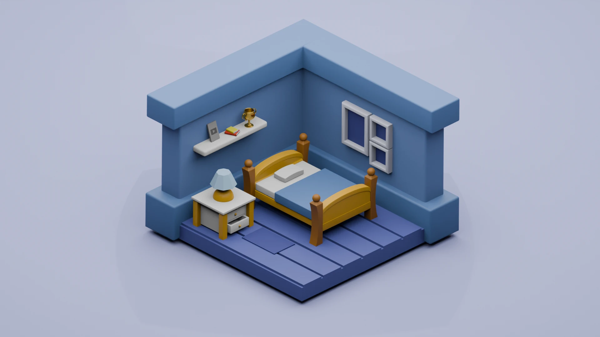 Isometric Gaming Room